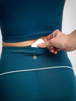 טייץ פסים בגזרה גבוהה אורך ”28 מבד ilios