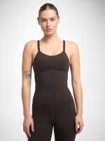 גופיית אימון עם חזייה פנימית מבד nero