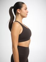 חזיית ספורט גב x מבד nero