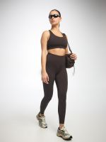 חזיית ספורט גב x מבד nero