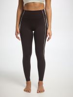 טייץ פסים בגזרה גבוהה אורך ”25 מבד ilios