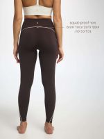 טייץ פסים בגזרה גבוהה אורך ”25 מבד ilios