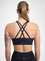 חזיית ספורט גב x מבד nero