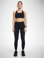 טייץ עם כיסים ורפלקטור אורך ”25 מבד nero