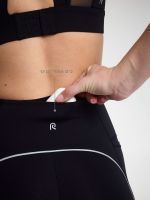 טייץ בייקר עם כיסים ורפלקטור אורך ”8 מבד nero