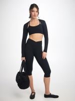 טייץ קאפרי אורך 17” מבד ilios