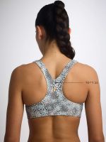 חזיית ספורט מחשוף ישר מבד nero