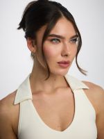 גופיית פולו עם חזייה פנימית מבד ilios