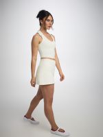 גופיית פולו עם חזייה פנימית מבד ilios