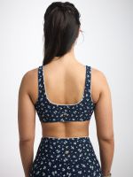 חזיית ספורט מחשוף ישר מבד ilios