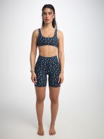 טייץ בייקר בגזרה גבוהה אורך 8” מבד ilios