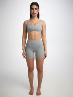 חזיית ספורט מחשוף ישר מבד ilios ריב