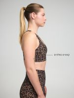 חזיית ספורט גב x מבד nero