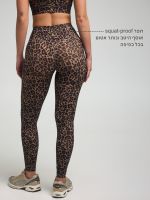 טייץ בגזרה גבוהה באורך ”25 מבד nero