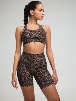 טייץ בייקר בגזרה גבוהה באורך ”8 מבד nero