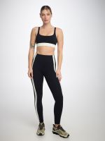 טייץ קולור בלוק אורך ”28 מבד nero