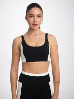 חזיית ספורט פאנל ריב מבד ilios