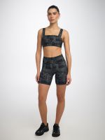 טייץ בייקר אורך 8” מבד nero