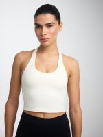 גופייה עם חזייה פנימית מבד ilios