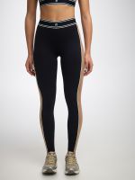 טייץ קולור בלוק אורך ”28 מבד nero