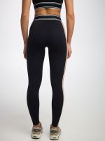 טייץ קולור בלוק אורך ”28 מבד nero