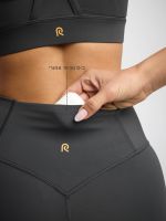 טייץ בגזרה גבוהה באורך ”25 מבד nero