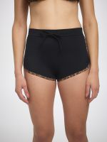 מכנסי בגד ים פייפינג בגזרת בוקסר