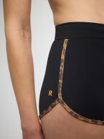 מכנסי בגד ים פייפינג בגזרת בוקסר