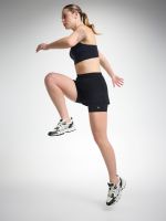 מכנסי ריצה עם טייץ פנימי