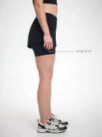 מכנסי ריצה עם טייץ פנימי