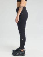 טייץ בגזרה גבוהה באורך ”25 מבד nero