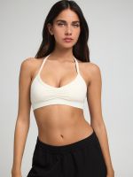 חזיית ספורט עם כתפיות מתכווננות מבד nero