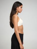 חזיית ספורט עם כתפיות מתכווננות מבד nero