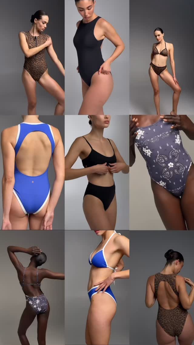 Ocean blues.
wild prints.
aqua & wild 🐆💙

Our new swim collection.